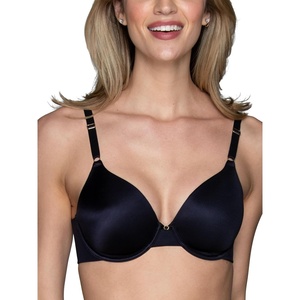image:imageVanity Fair Womens Full Coverage Beauty Back Smoothing Bra 4Way Stretch Fabric Lightly Lined Cups up to DDUnderwire  Black