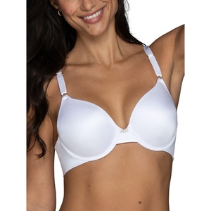 image:imageVanity Fair Womens Full Coverage Beauty Back Smoothing Bra 4Way Stretch Fabric Lightly Lined Cups up to DDUnderwire  White