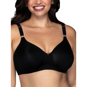 image:imageVanity Fair Womens Full Coverage Beauty Back Smoothing Bra 4Way Stretch Fabric Lightly Lined Cups up to DDWireless  Black