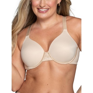 image:imageVanity Fair Womens Full Figure Beauty Back Smoothing Bra 4 Way Stretch Fabric Lightly Lined Cups up to HUnderwire  Beige