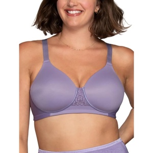 image:imageVanity Fair Womens Full Figure Beauty Back Smoothing Bra 4 Way Stretch Fabric Lightly Lined Cups up to HWirefree  Blueberry Moss