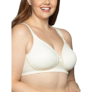 image:imageVanity Fair Womens Full Figure Beauty Back Smoothing Bra 4 Way Stretch Fabric Lightly Lined Cups up to HWirefree  Ivory