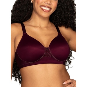 image:imageVanity Fair Womens Full Figure Beauty Back Smoothing Bra 4 Way Stretch Fabric Lightly Lined Cups up to HWirefree  Sophisticated Plum