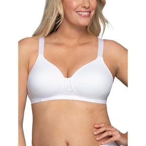 image:imageVanity Fair Womens Full Figure Beauty Back Smoothing Bra 4 Way Stretch Fabric Lightly Lined Cups up to HWirefree  White