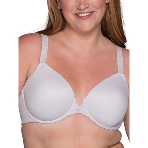 image:imageVanity Fair Womens Full Figure Front Closure Bra Beauty Back Smoothing Lightly Lined Cups up to DDDStudio Grey