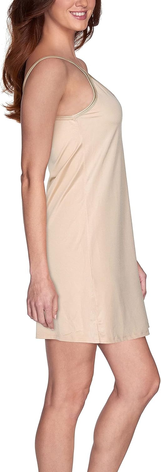 image:imageVanity Fair Womens AntiStatic Nylon Full Slips for Under Dresses S5XLReversible 18 Neutral