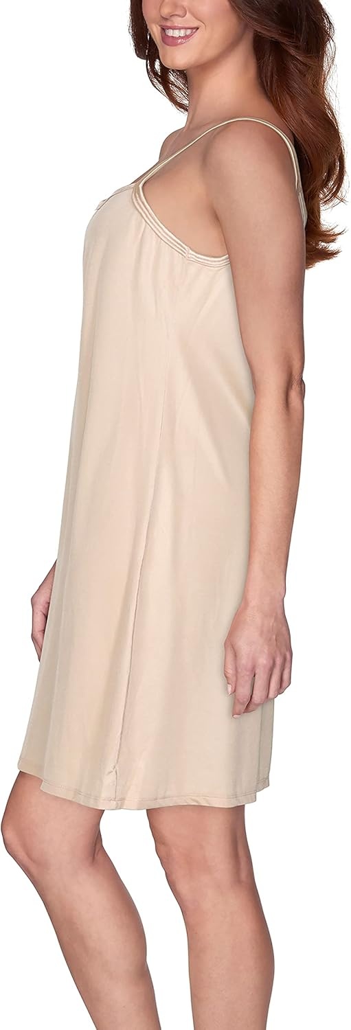 image:imageVanity Fair Womens AntiStatic Nylon Full Slips for Under Dresses S5XLReversible 20 Neutral
