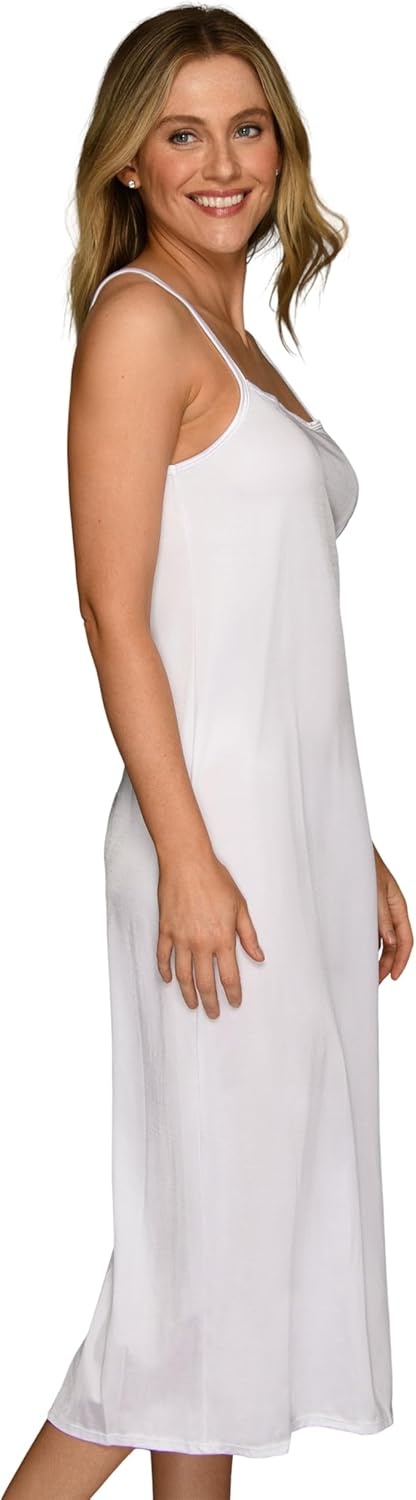image:imageVanity Fair Womens AntiStatic Nylon Full Slips for Under Dresses S5XLReversible 32 White