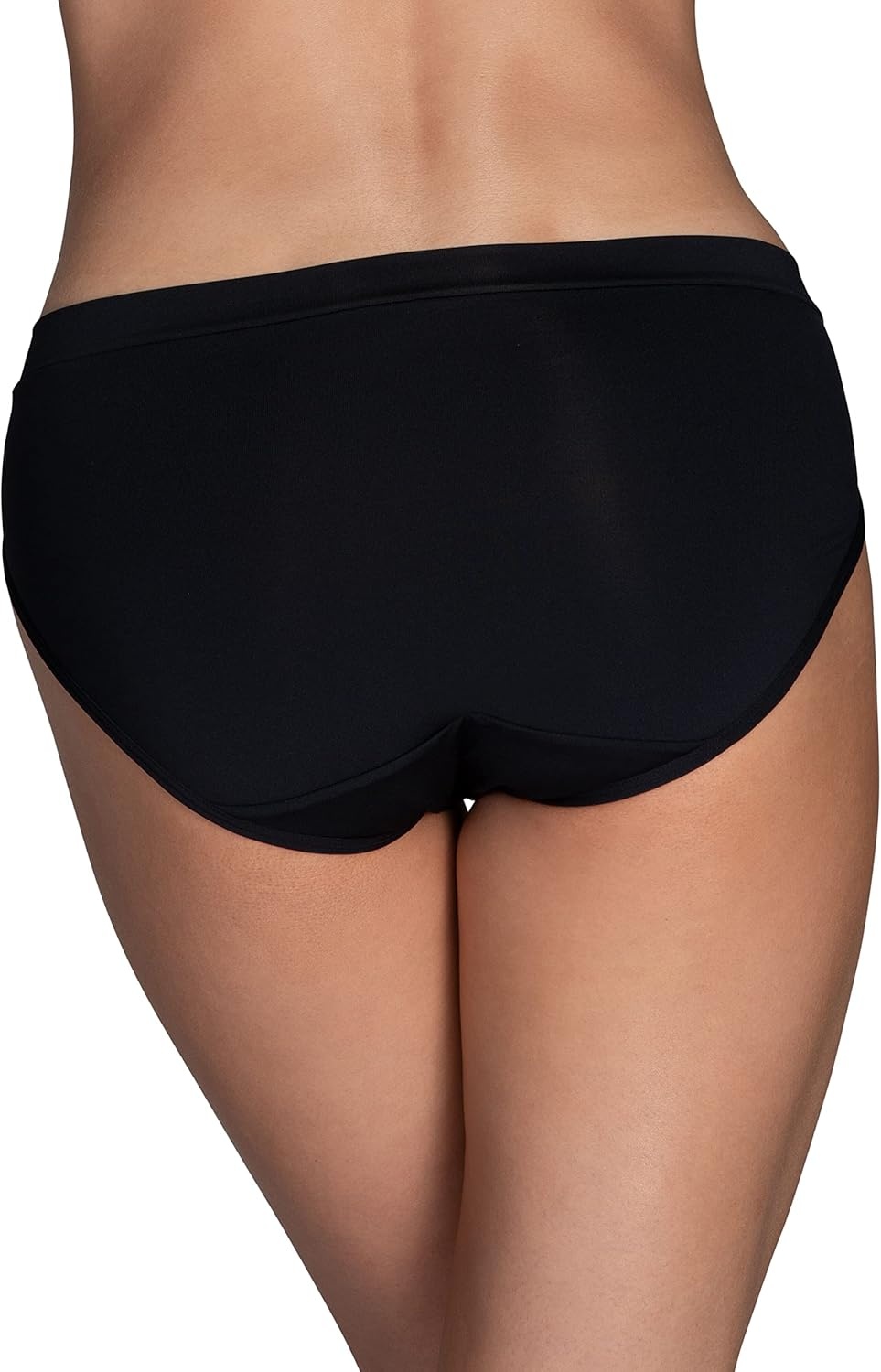 image:imageVanity Fair Womens Beyond Comfort Bikini PantiesSilky Stretch 3 Pack BlackBlackBlack