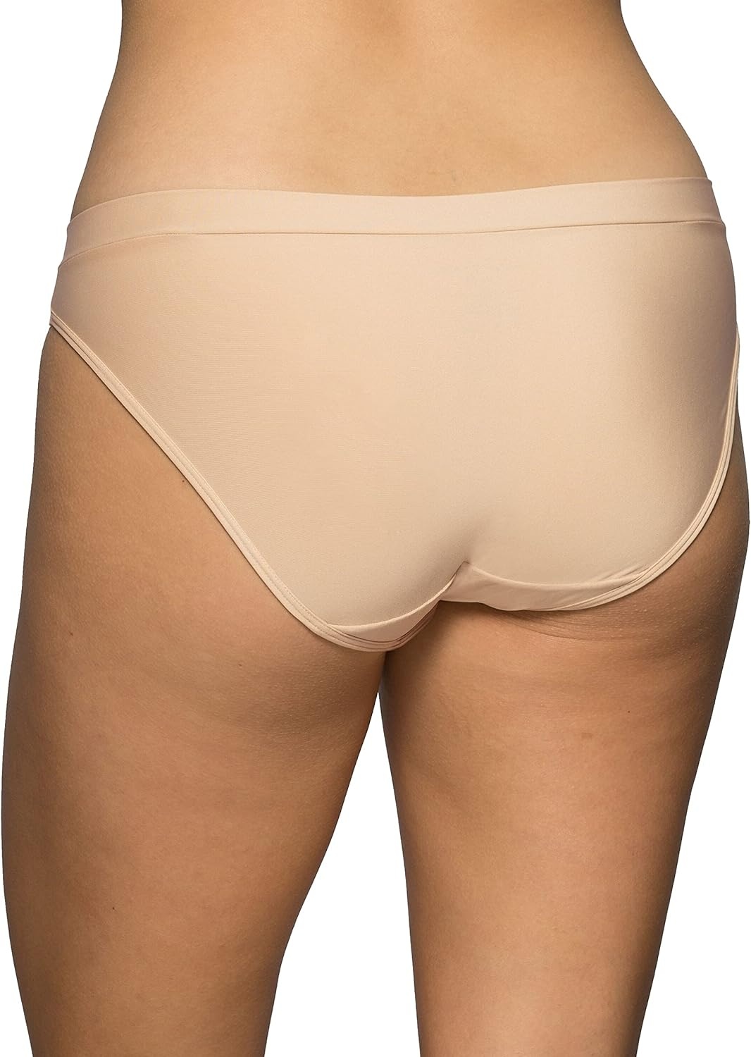 image:imageVanity Fair Womens Beyond Comfort Bikini PantiesSilky Stretch 3 Pack NeutralNeutralNeutral