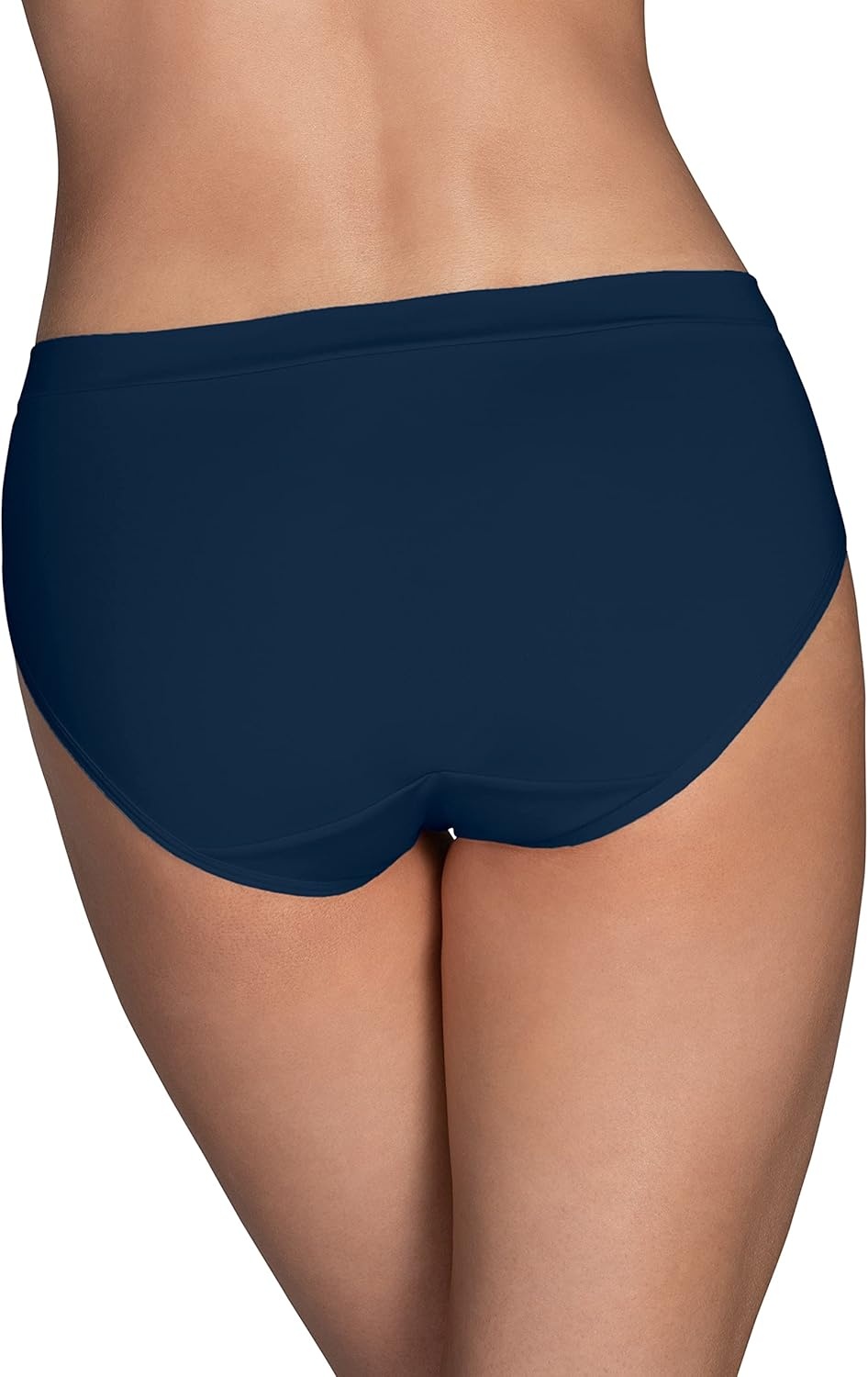 image:imageVanity Fair Womens Beyond Comfort Bikini PantiesSilky Stretch Navy