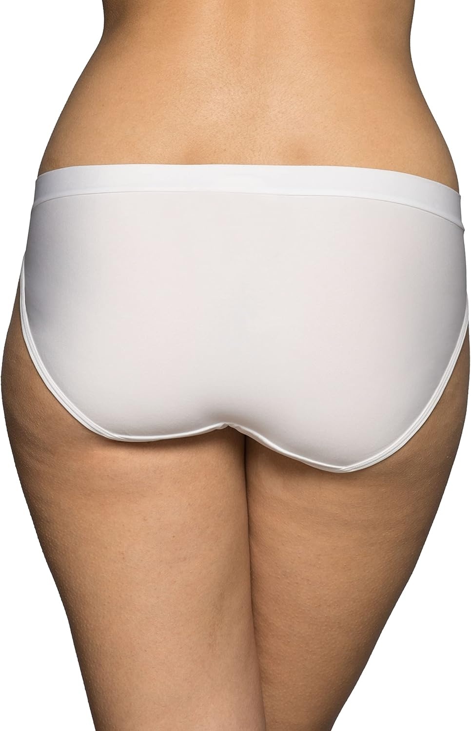 image:imageVanity Fair Womens Beyond Comfort Bikini PantiesSilky Stretch White