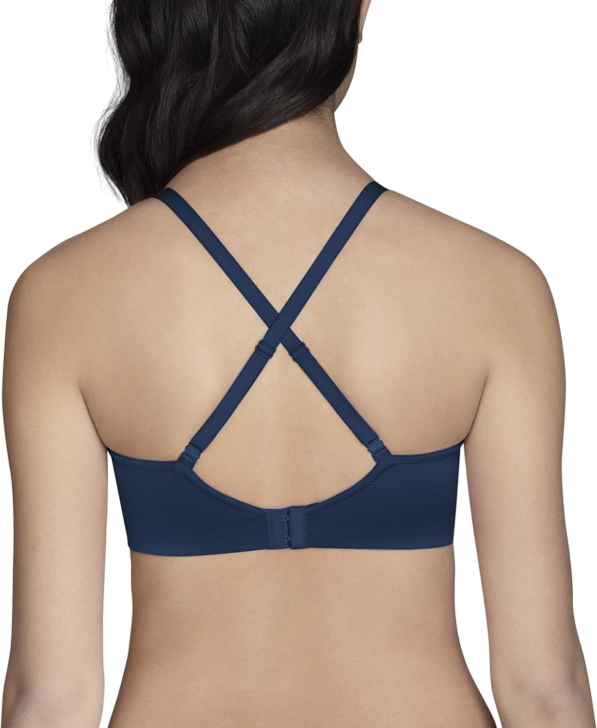 image:imageVanity Fair Womens Beyond Comfort Simple Sizing Wireless Bra Flexes to Fit Your Individual Shape Sizes S3XLNavy