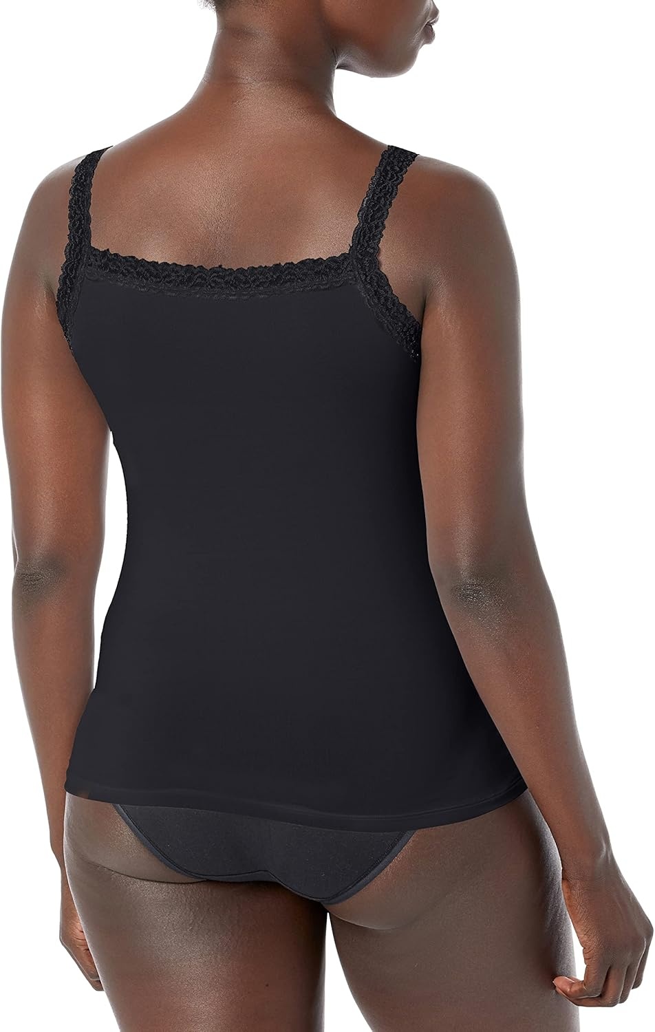 image:imageVanity Fair Womens Camisole Tops Everyday Layers Tank Top for Women Cami for WomenSpin Cami Midnight Black