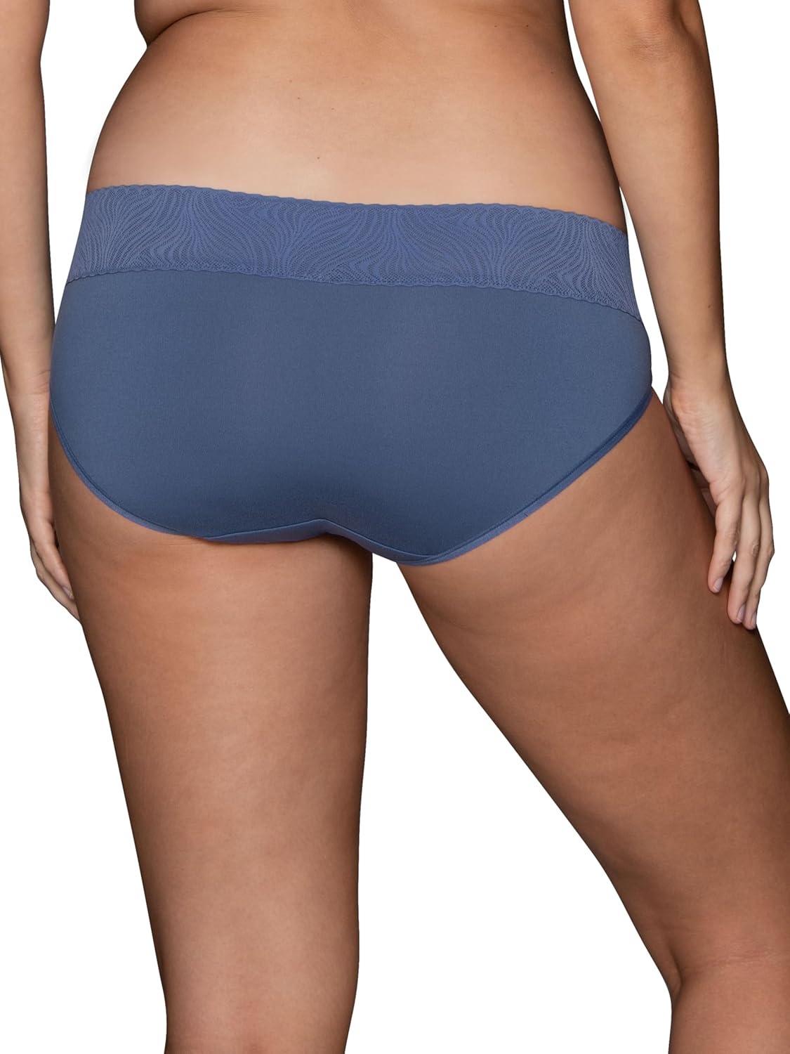 image:imageVanity Fair Womens Effortless Panties for Everyday Wear Buttery Soft Fabric amp LaceHipster Blue Harbor