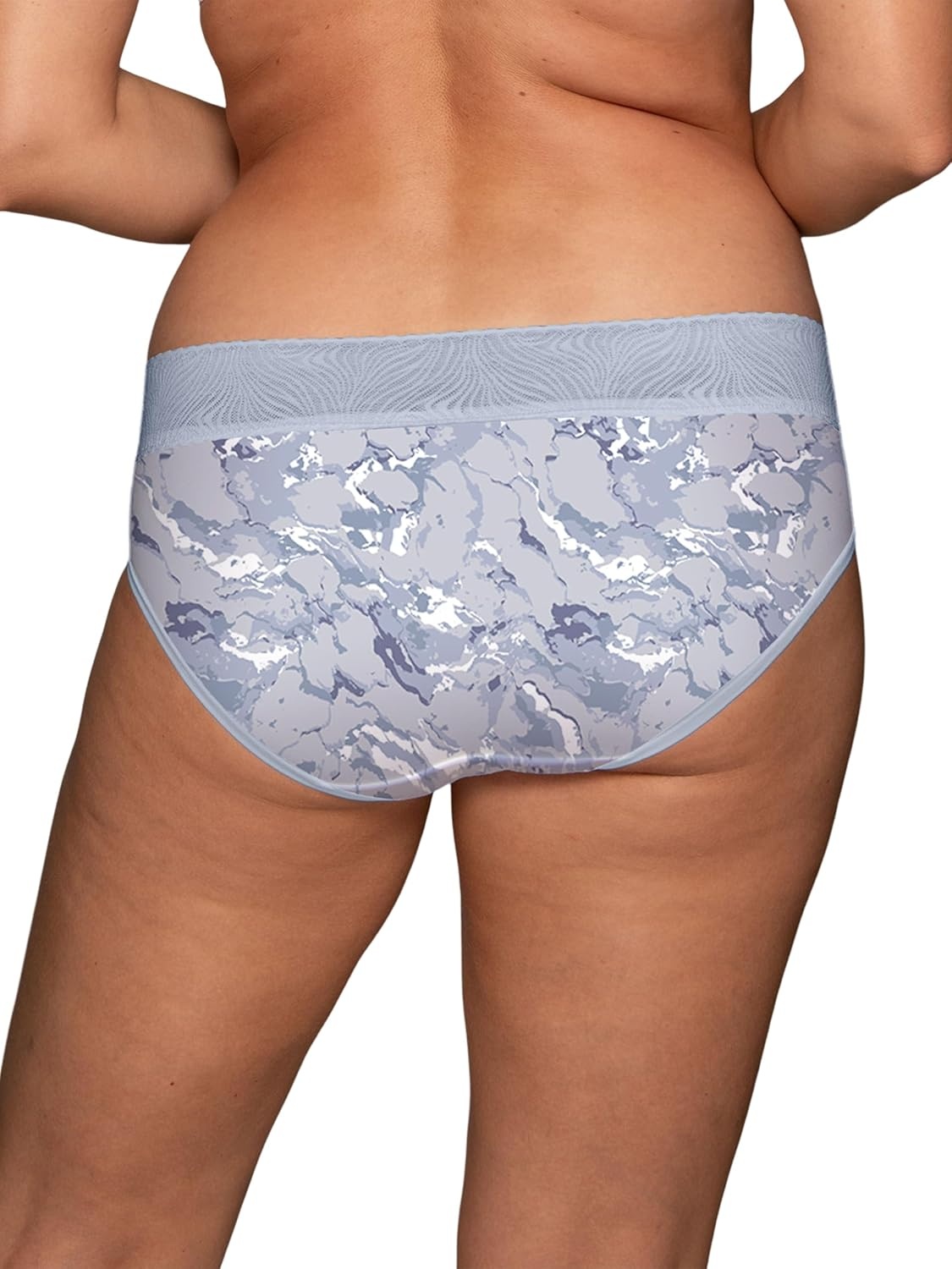 image:imageVanity Fair Womens Effortless Panties for Everyday Wear Buttery Soft Fabric amp LaceHipster Oceans Apart Print