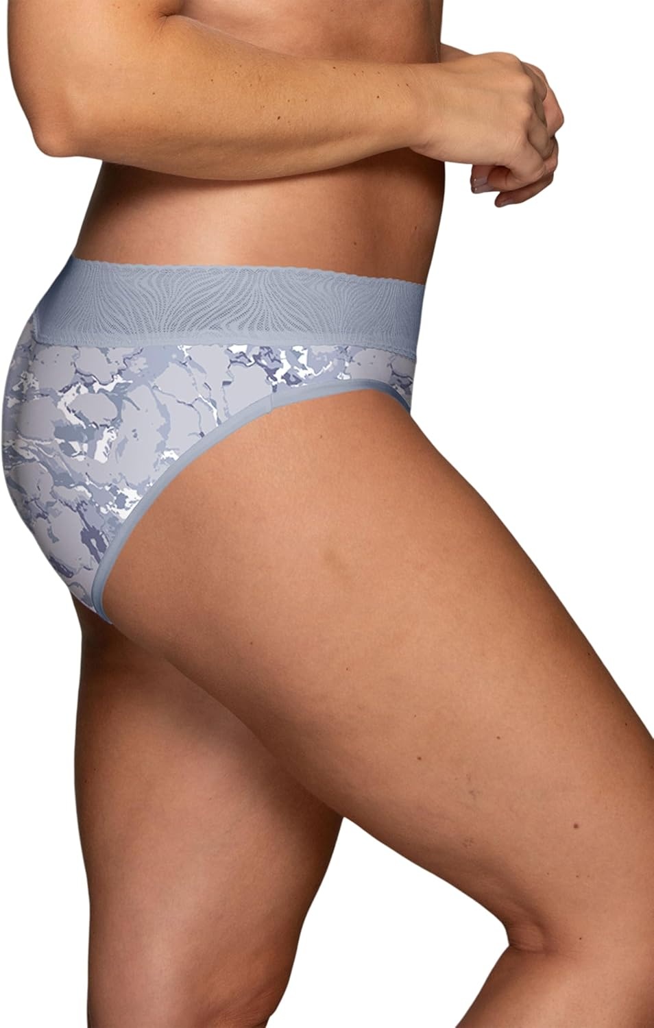 image:imageVanity Fair Womens Effortless Panties for Everyday Wear Buttery Soft Fabric amp LaceHipster Oceans Apart Print