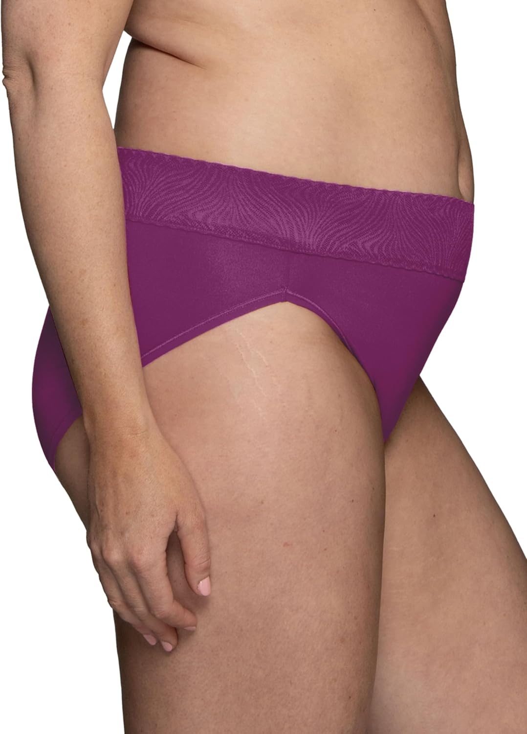 image:imageVanity Fair Womens Effortless Panties for Everyday Wear Buttery Soft Fabric amp LaceRed