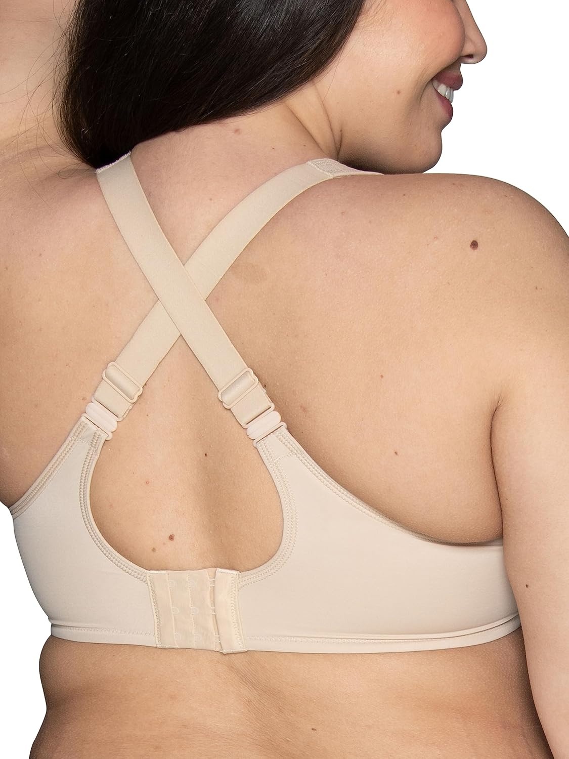 image:imageVanity Fair Womens High Impact Sports Bras for Women Breathable Moisture Wicking Non Padded Cups up to DDDNeutral