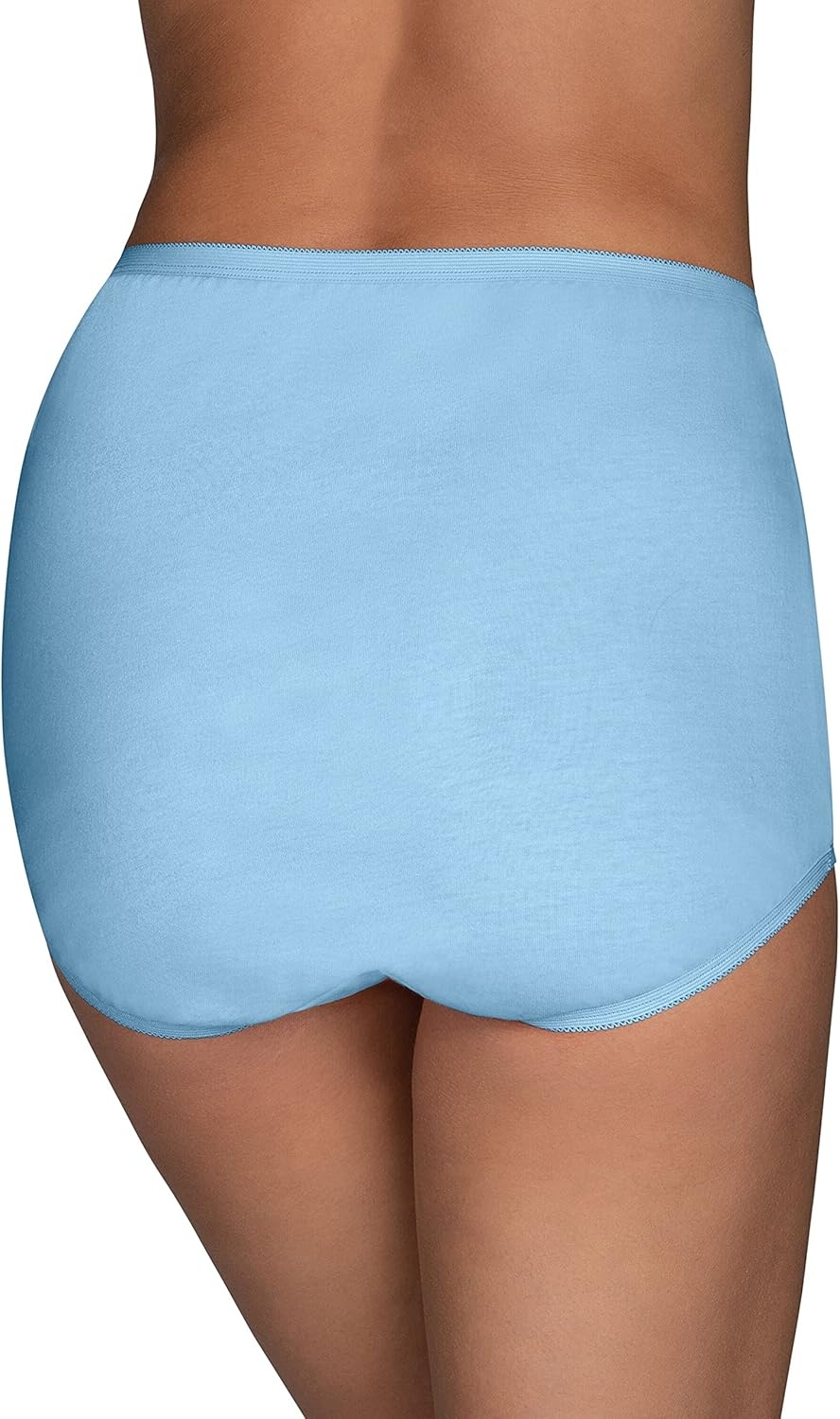 image:imageVanity Fair Womens High Waisted Underwear Full Coverage Ladies Panties Perfectly Yours BriefsCotton Sachet Blue