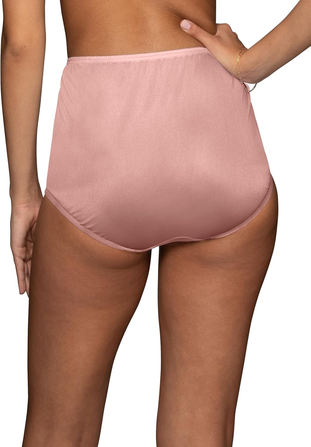 image:imageVanity Fair Womens High Waisted Underwear Full Coverage Ladies Panties Perfectly Yours BriefsNylon Almost ApricotFawnPearl