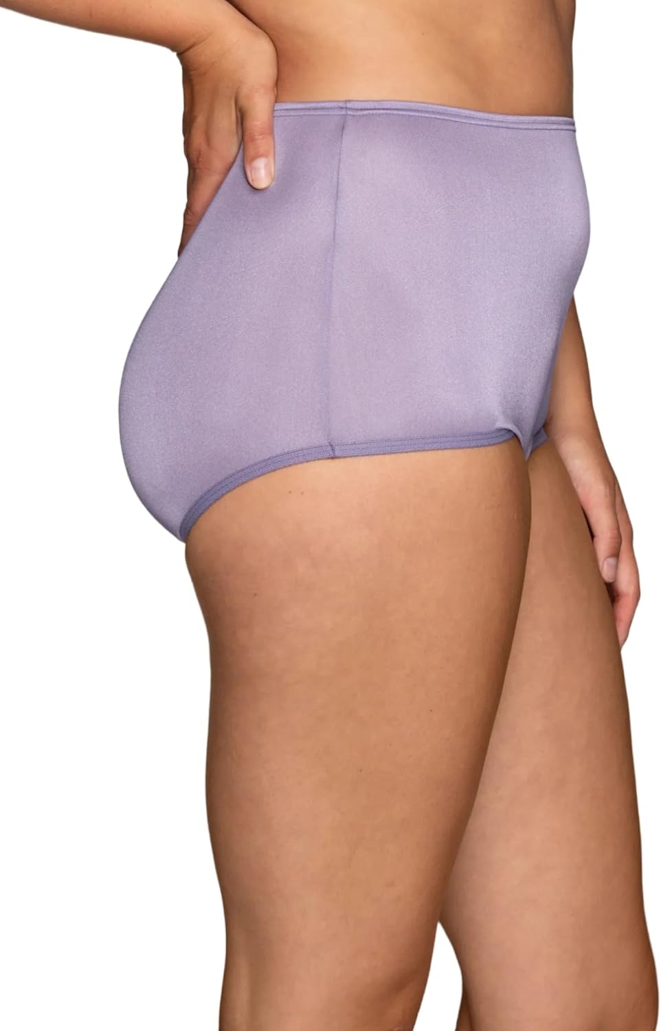 image:imageVanity Fair Womens High Waisted Underwear Full Coverage Ladies Panties Perfectly Yours BriefsNylon Shirting BlueBf PearlBlueberry Moss
