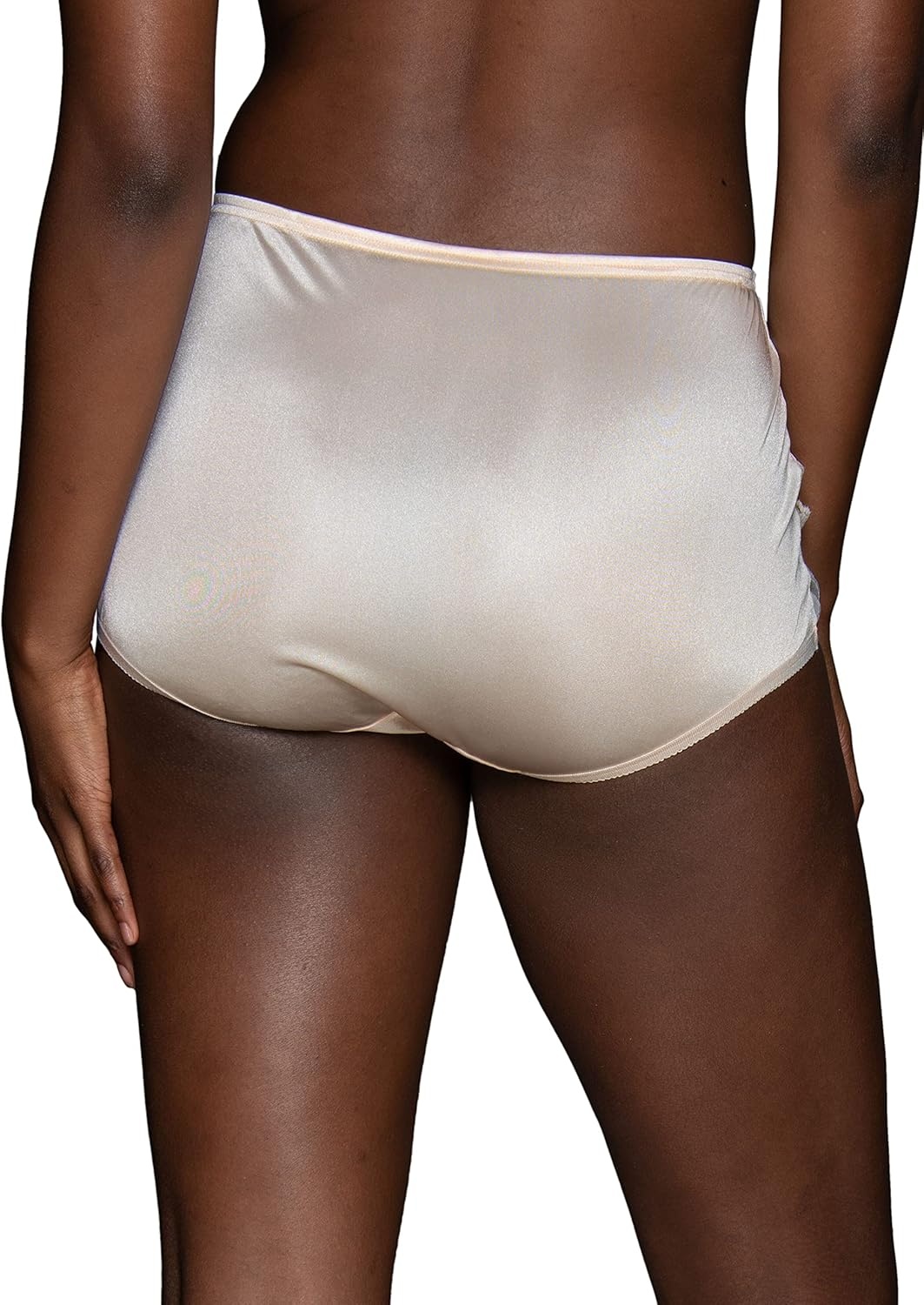 image:imageVanity Fair Womens High Waisted Underwear Full Coverage Ladies Panties Perfectly Yours BriefsNylon Lace Fawn