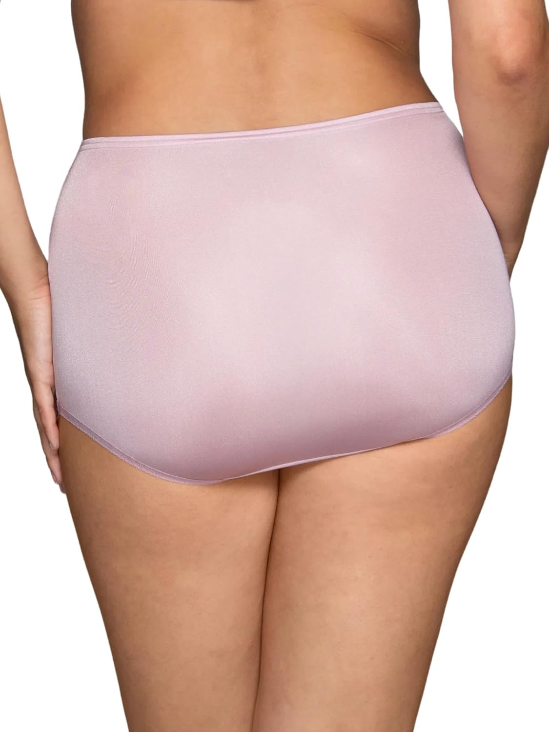 image:imageVanity Fair Womens High Waisted Underwear Full Coverage Ladies Panties Perfectly Yours BriefsNylon Lace Poetic PurplePlum GorgeousStar White