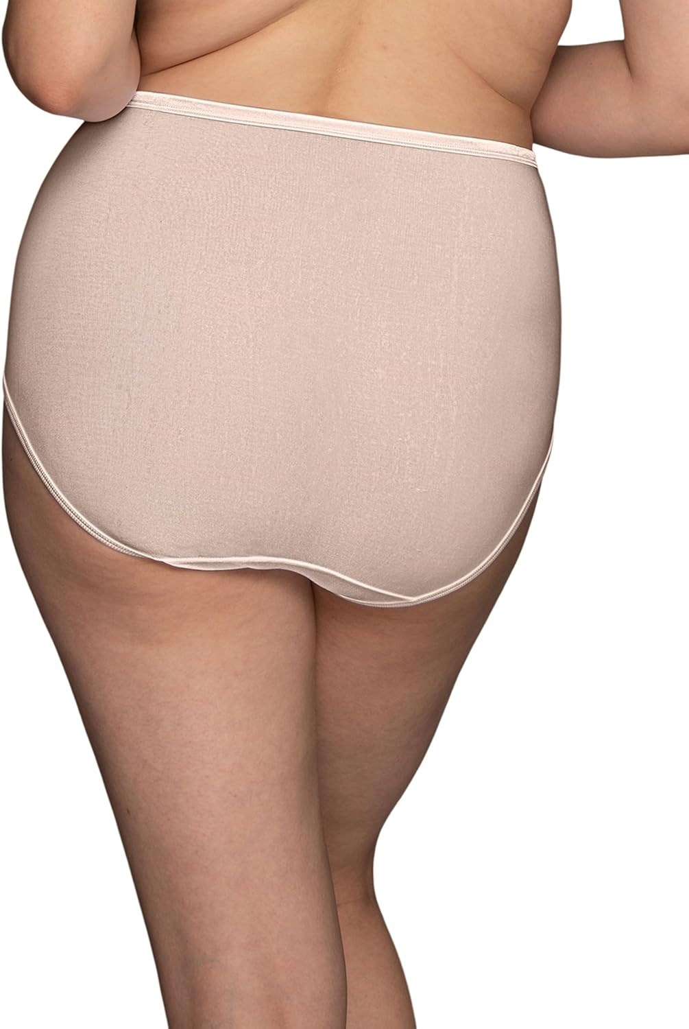 image:imageVanity Fair Womens Illumination Brief Panties Silky Stretch amp Satin Trim3 Pack WhiteQuartzBeige