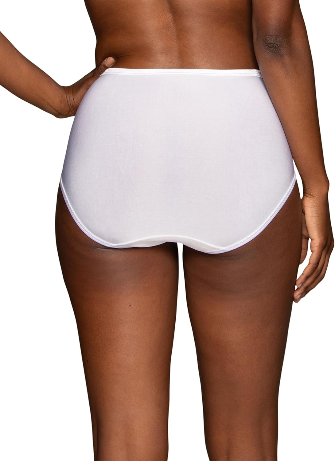 image:imageVanity Fair Womens Illumination Brief Panties Silky Stretch amp Satin TrimStar White