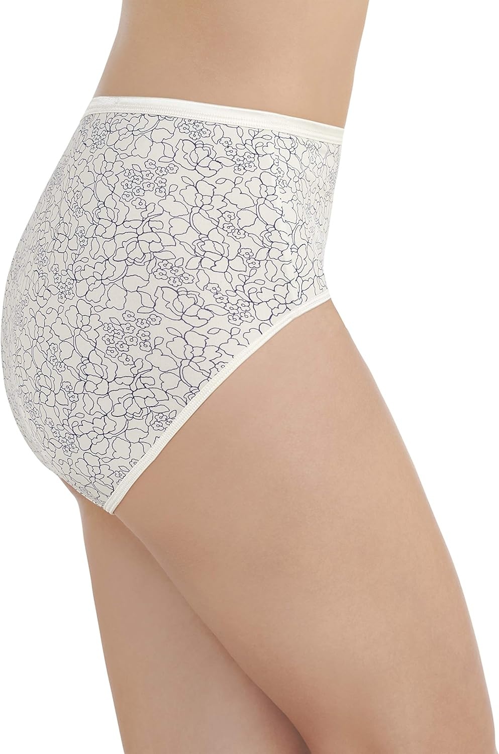 image:imageVanity Fair Womens Illumination Brief Panties Silky Stretch amp Satin TrimTranquil Lace Print