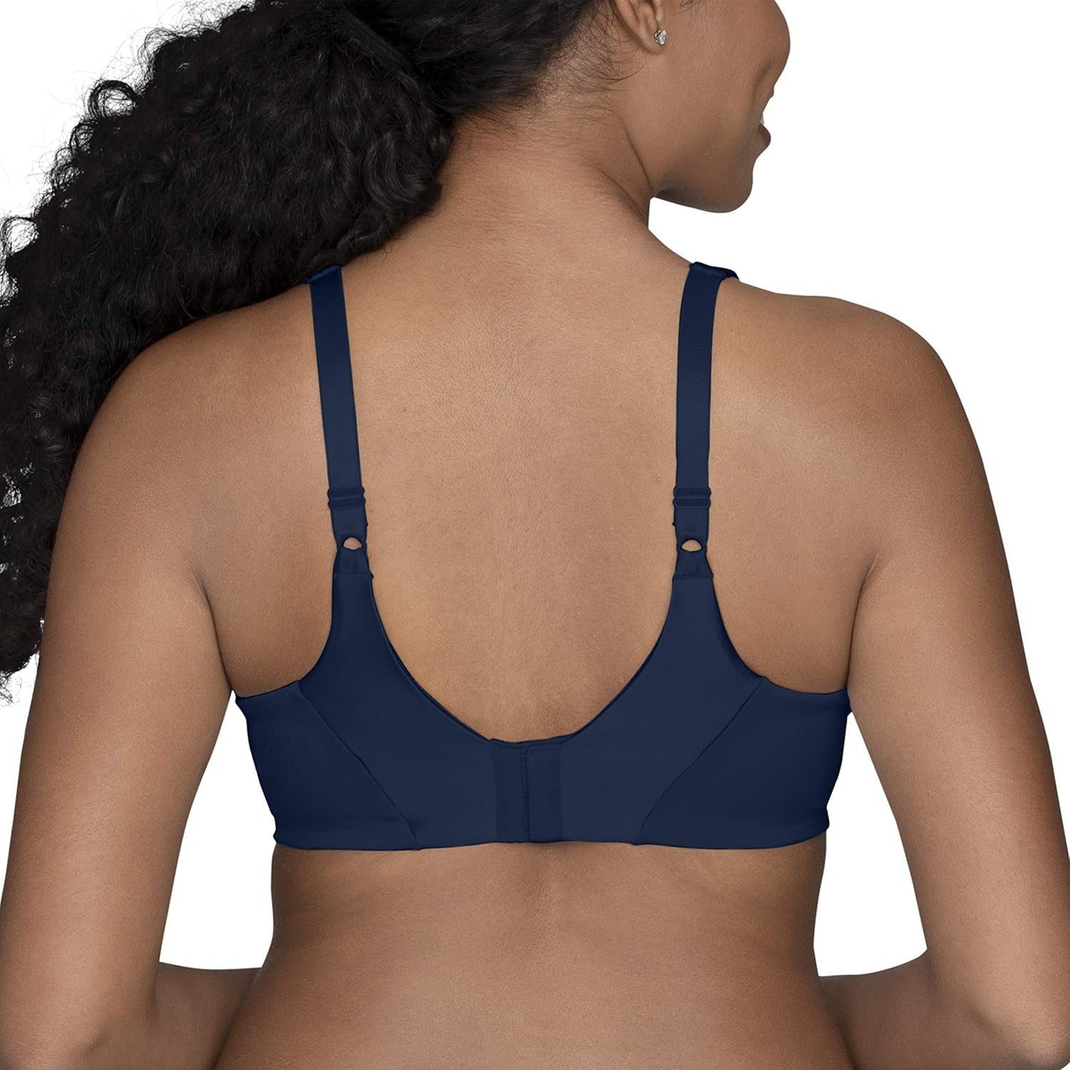 image:imageVanity Fair Womens Illumination Full Figure Zonedin Support BraGhost Navy