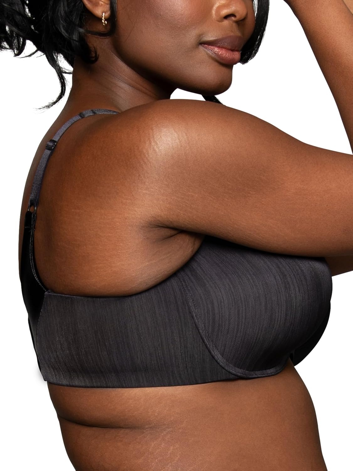 image:imageVanity Fair Womens Illumination Full Figure Zonedin Support BraMidnight Black