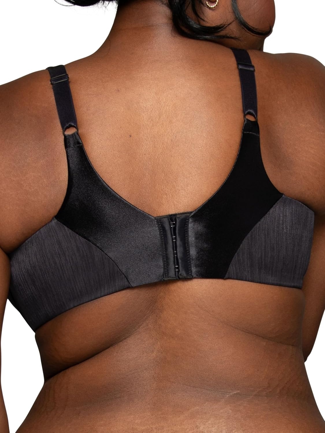 image:imageVanity Fair Womens Illumination Full Figure Zonedin Support BraMidnight Black