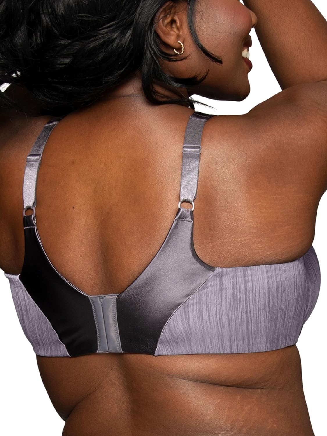 image:imageVanity Fair Womens Illumination Full Figure Zonedin Support BraSteele Violet