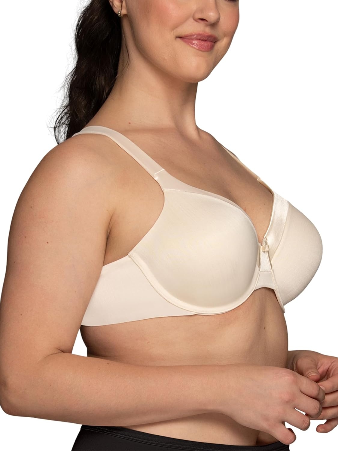 image:imageVanity Fair Womens Illumination Full Figure Zonedin Support BraSweet Cream