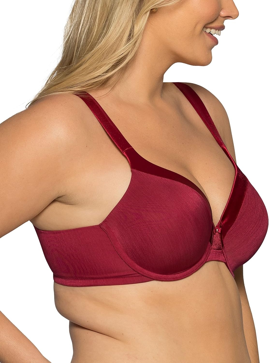 image:imageVanity Fair Womens Illumination Full Figure Zonedin Support BraUnderwire Grenadine