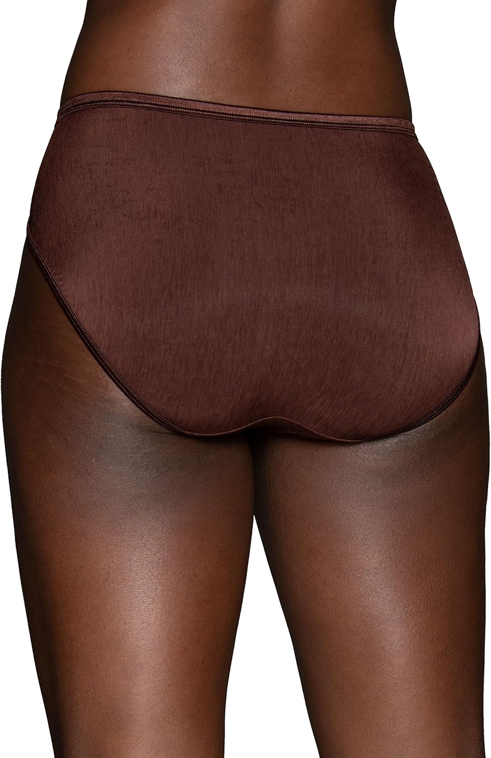 image:imageVanity Fair Womens Illumination Hi Cut Panties Silky Stretch amp Satin TrimCappuccino