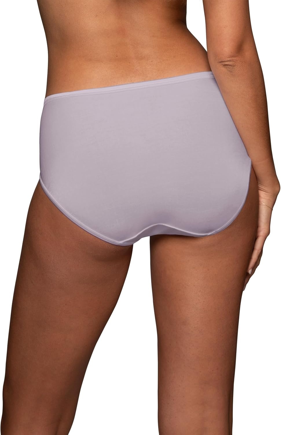 image:imageVanity Fair Womens Illumination Hi Cut Panties Silky Stretch amp Satin TrimCareless Lilac