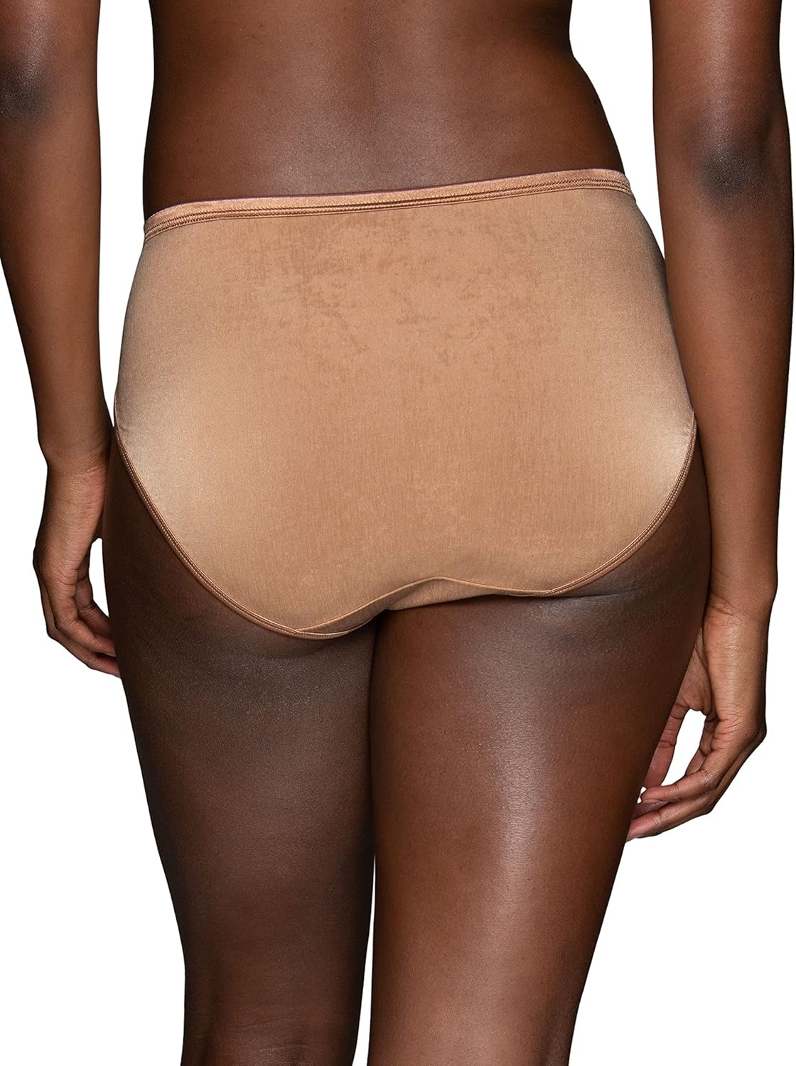 image:imageVanity Fair Womens Illumination Hi Cut Panties Silky Stretch amp Satin TrimTotally Tan