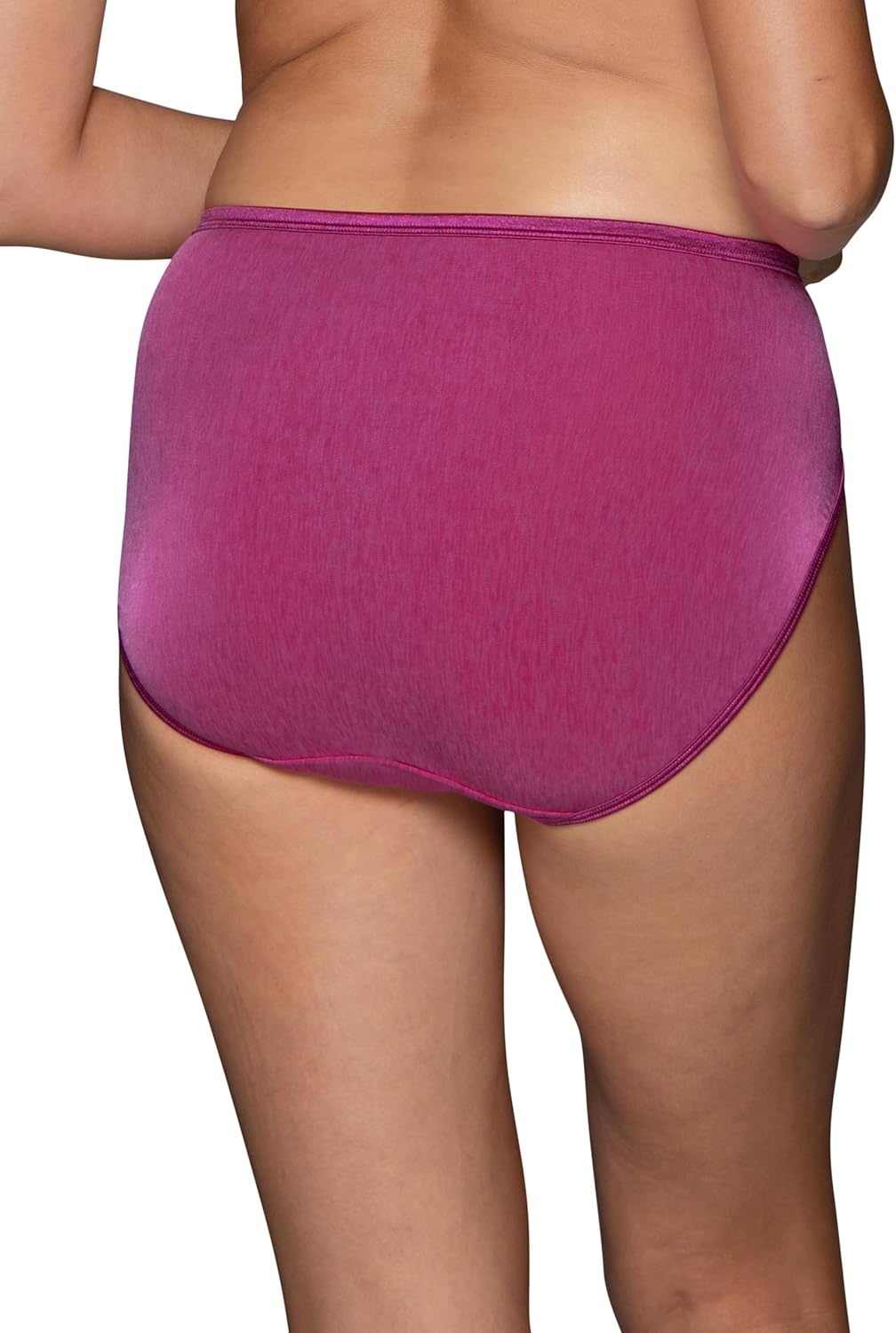 image:imageVanity Fair Womens Illumination Hi Cut Panties Silky Stretch amp Satin TrimWild Berry