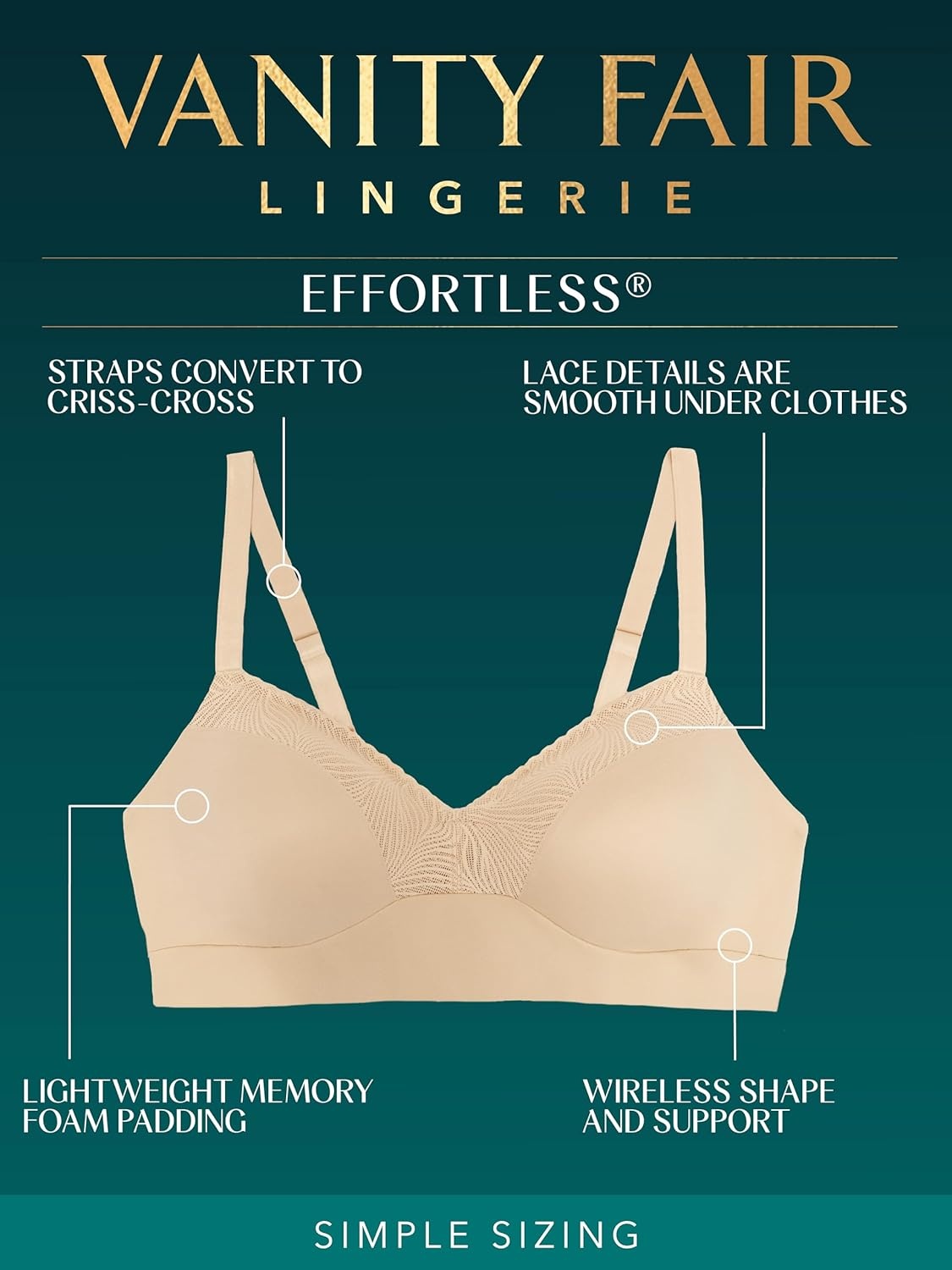 image:imageVanity Fair Womens Vanity Fair BrandsGoodnight Blue