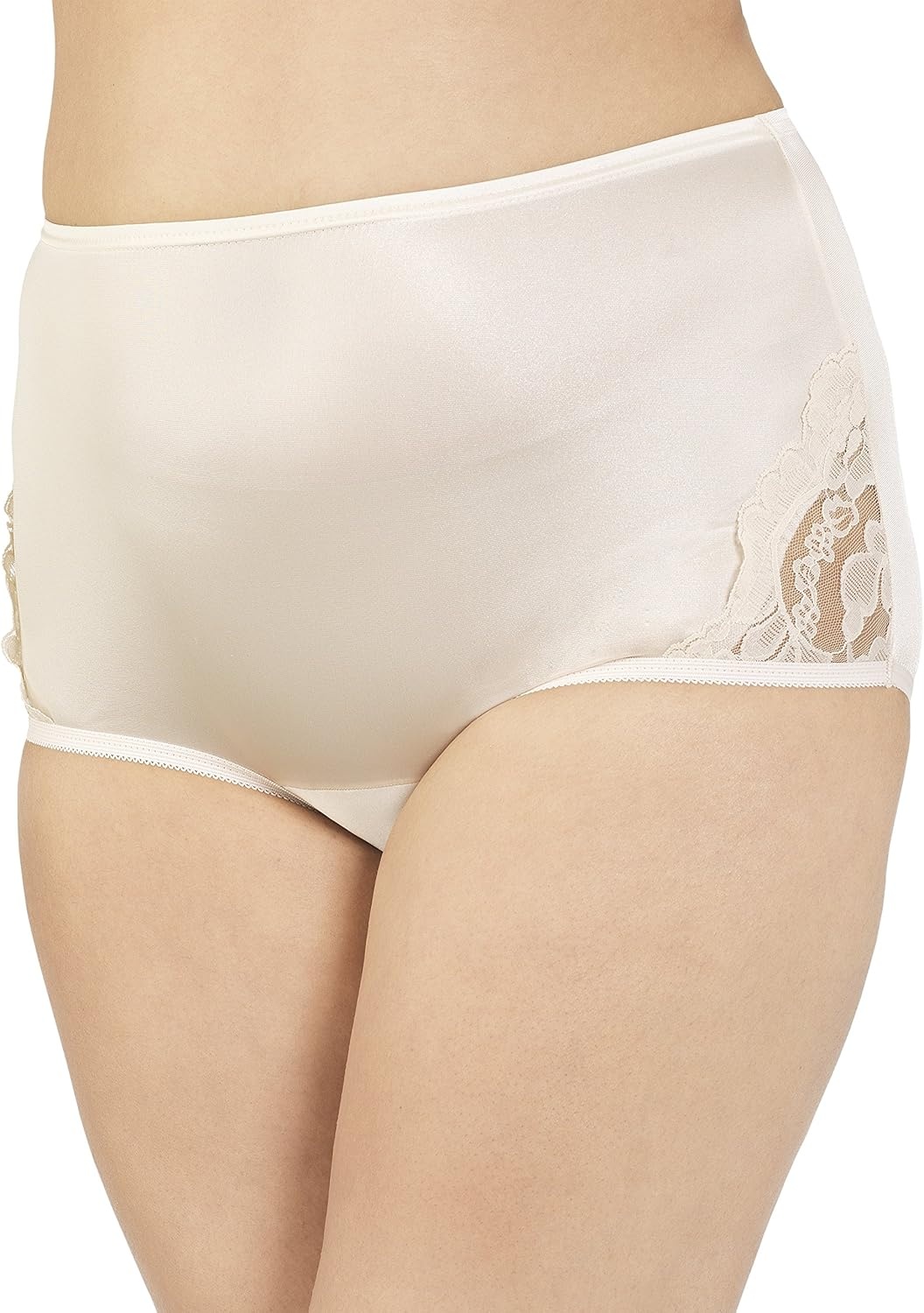 image:imageVanity Fair womens Perfectly Yours Ravissant Tailored Nylon Brief Panty 15712Fawn