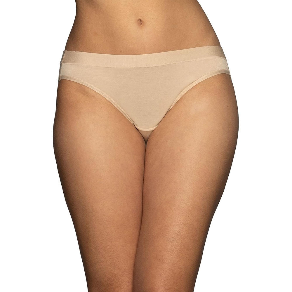 image:imageVanity Fair Womens Beyond Comfort Bikini PantiesModal Neutral