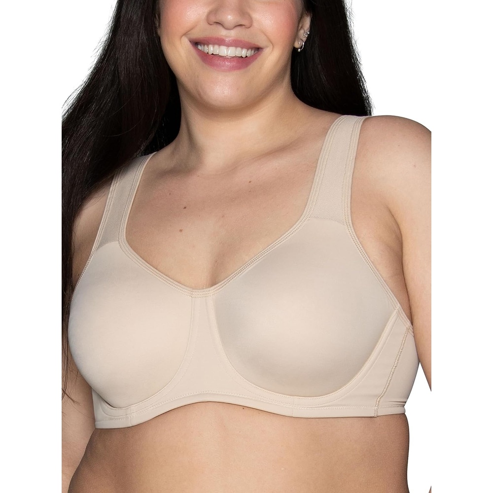 image:imageVanity Fair Womens High Impact Sports Bras for Women Breathable Moisture Wicking Non Padded Cups up to DDDNeutral