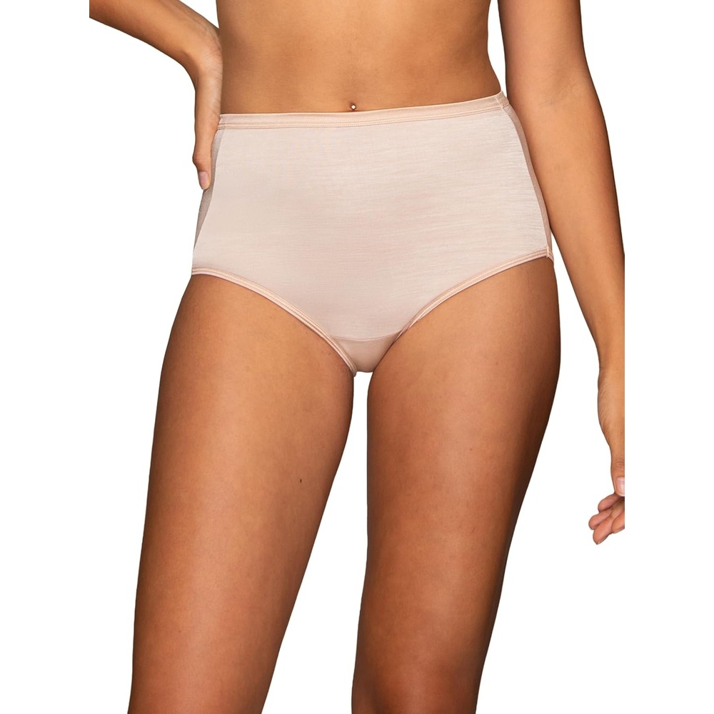 image:imageVanity Fair Womens Illumination Brief Panties Silky Stretch amp Satin TrimRose Beige