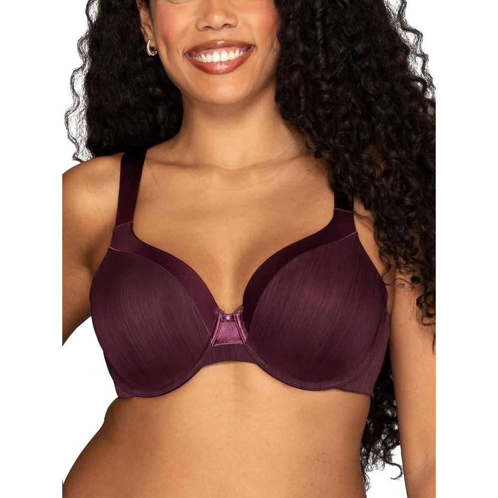 image:imageVanity Fair Womens Illumination Full Figure Zonedin Support BraSophisticated Plum