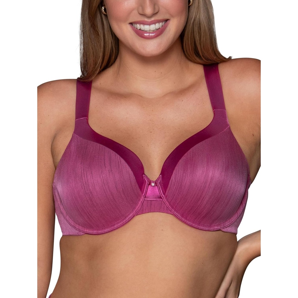 image:imageVanity Fair Womens Illumination Full Figure Zonedin Support BraWild Berry