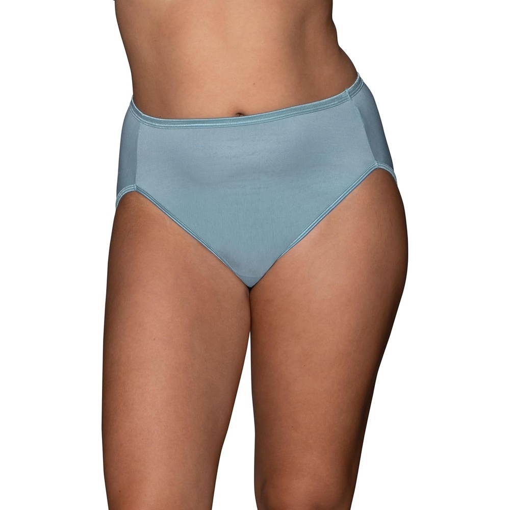 image:imageVanity Fair Womens Illumination Hi Cut Panties Silky Stretch amp Satin TrimMorning Rain