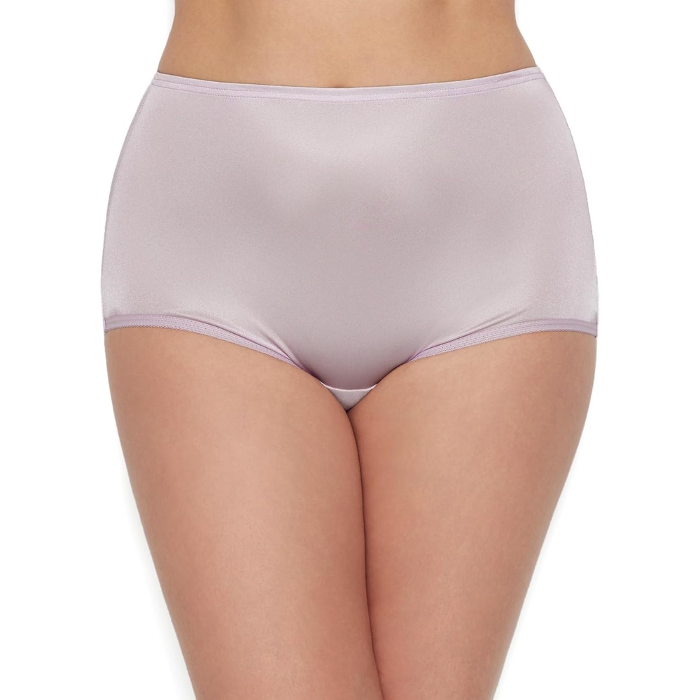 image:imageVanity Fair womens Perfectly Yours Ravissant Tailored Nylon Brief Panty 15712Earthy Grey